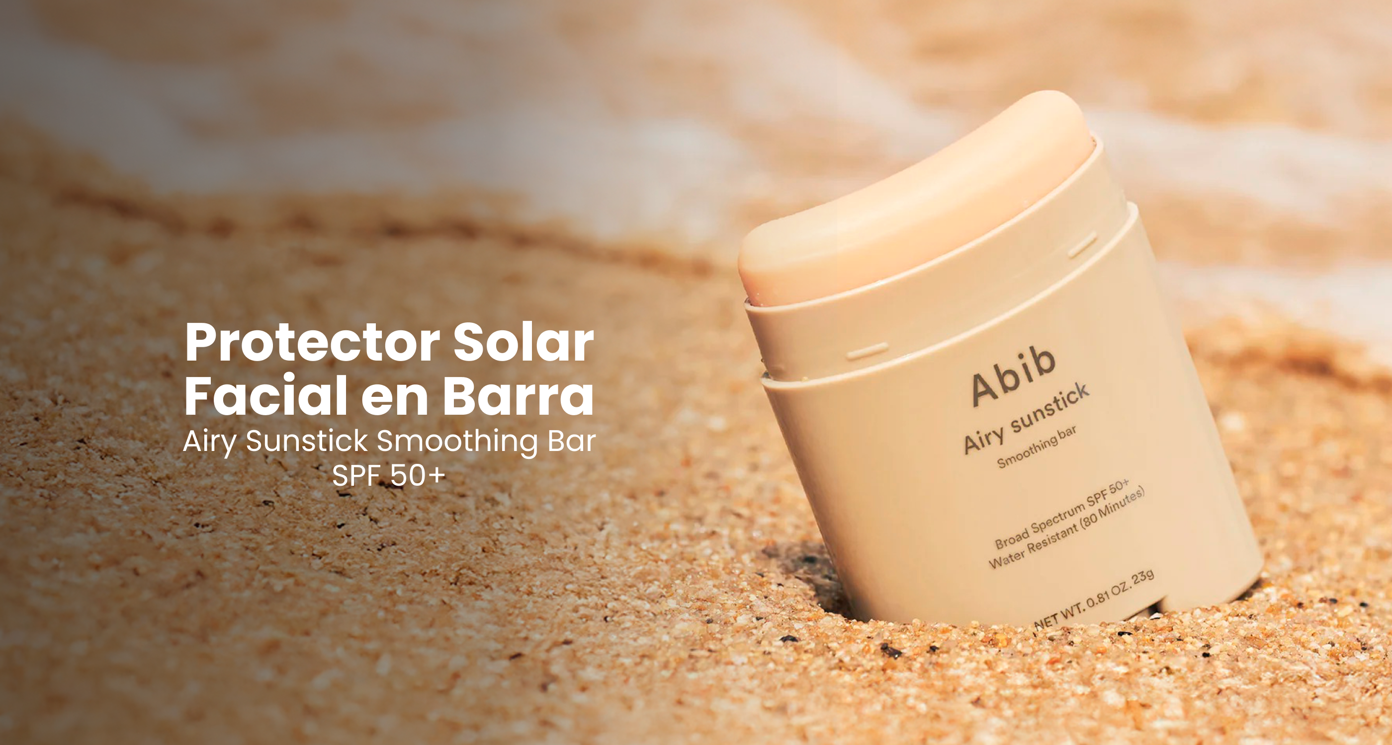 Protector Solar Facil en Barra | Airy Sunstick Abib