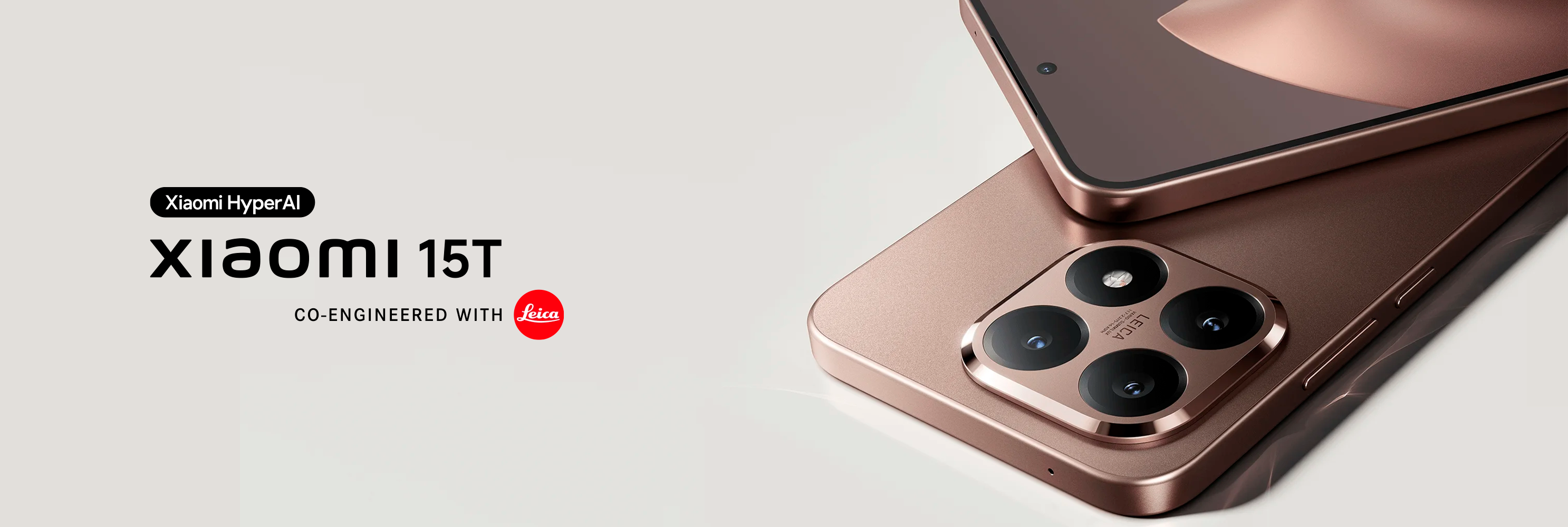 Xiaomi 15T  |  Sua Obra-Prima, Mais Perto.