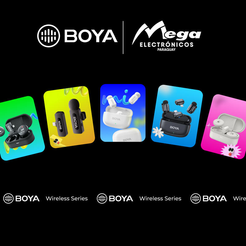 Boya | Wireless Series | Crea. Graba. Conecta.