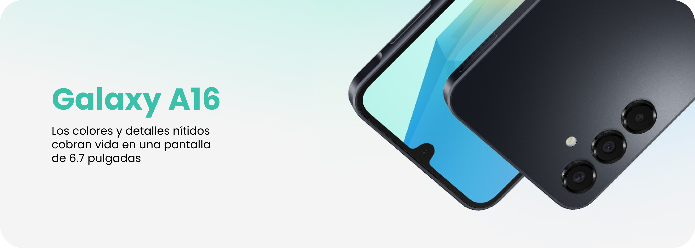 Galaxy A16 | Mantente fresco con un diseño delgado