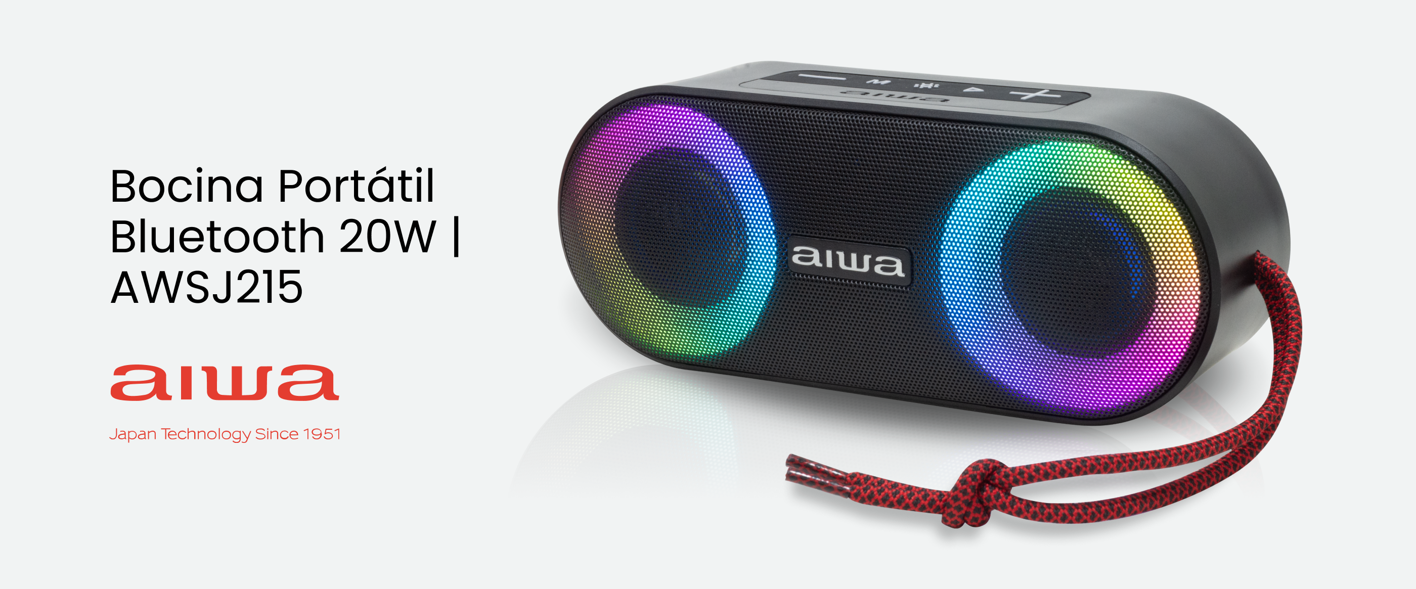 Bocina Portátil Bluetooth 20W | AWSJ215