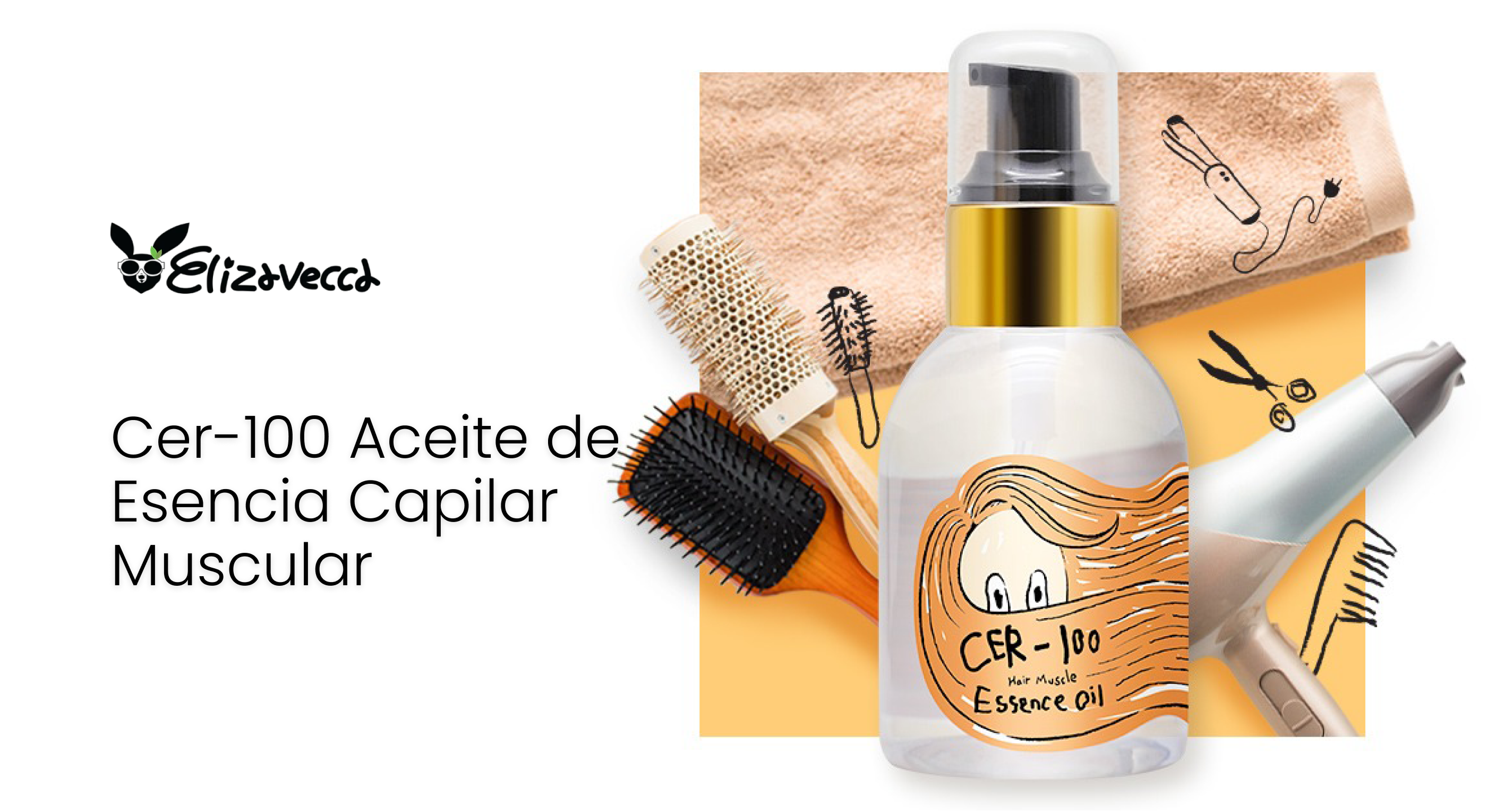 Cer-100 Aceite de Esencia Capilar Muscular