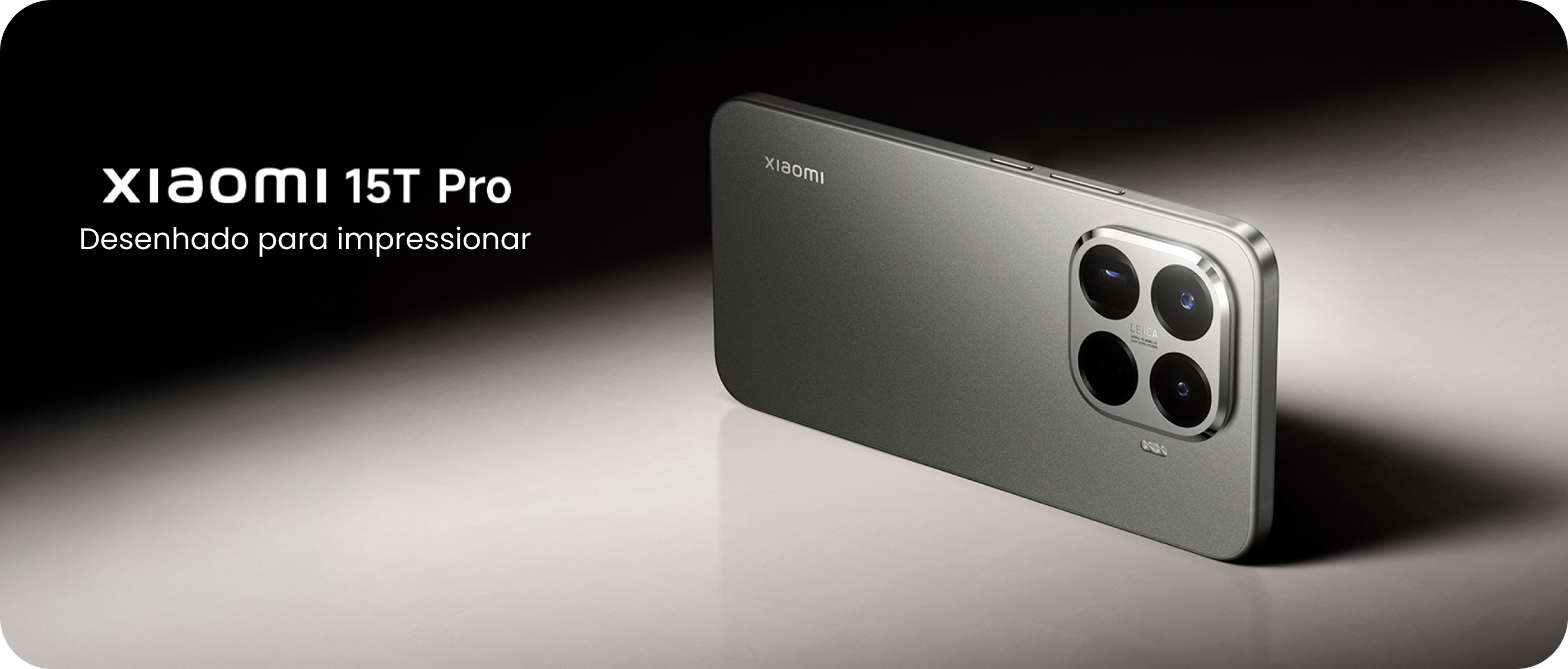 Xiaomi 15T Pro  |  Desenhado para impressionar