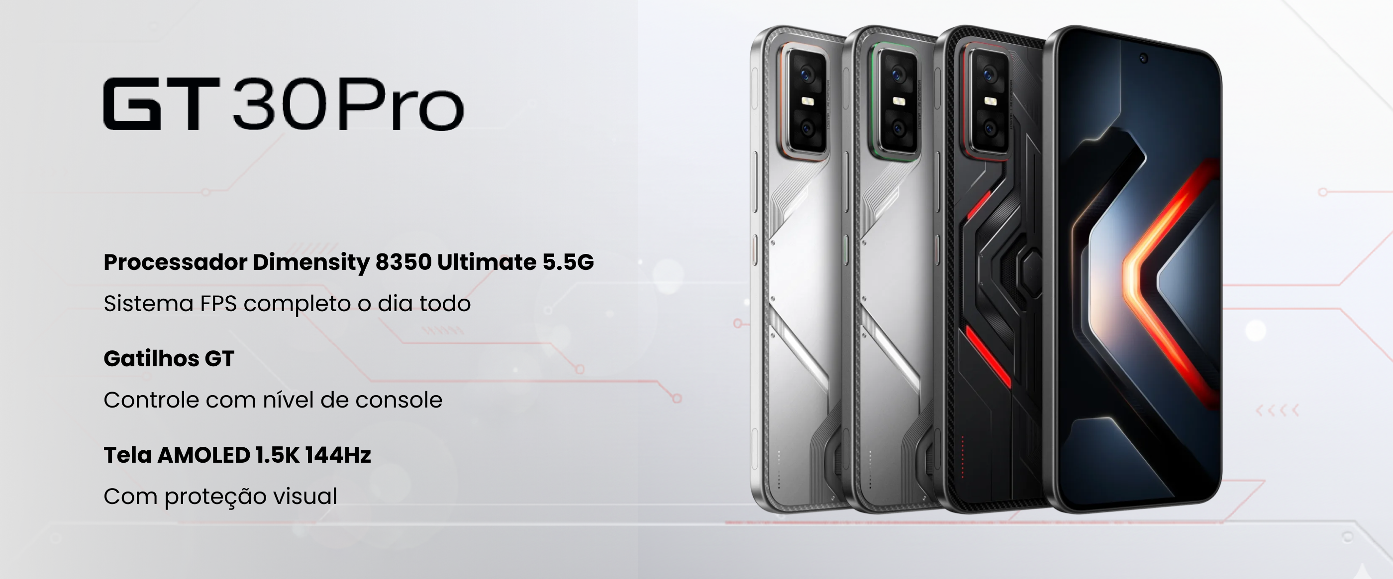 GT 30Pro | Telefone Gaming Oficial