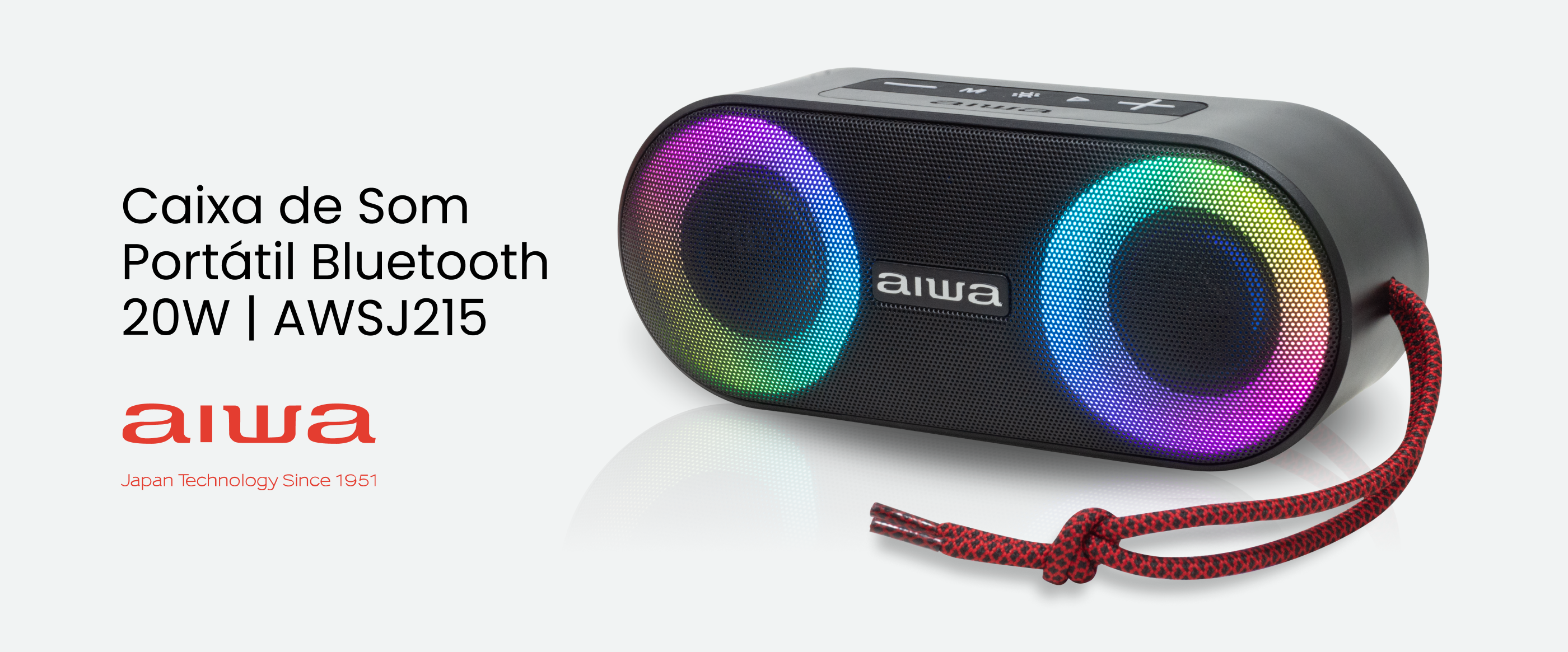 Caixa de Som Portátil Bluetooth 20W | AWSJ215