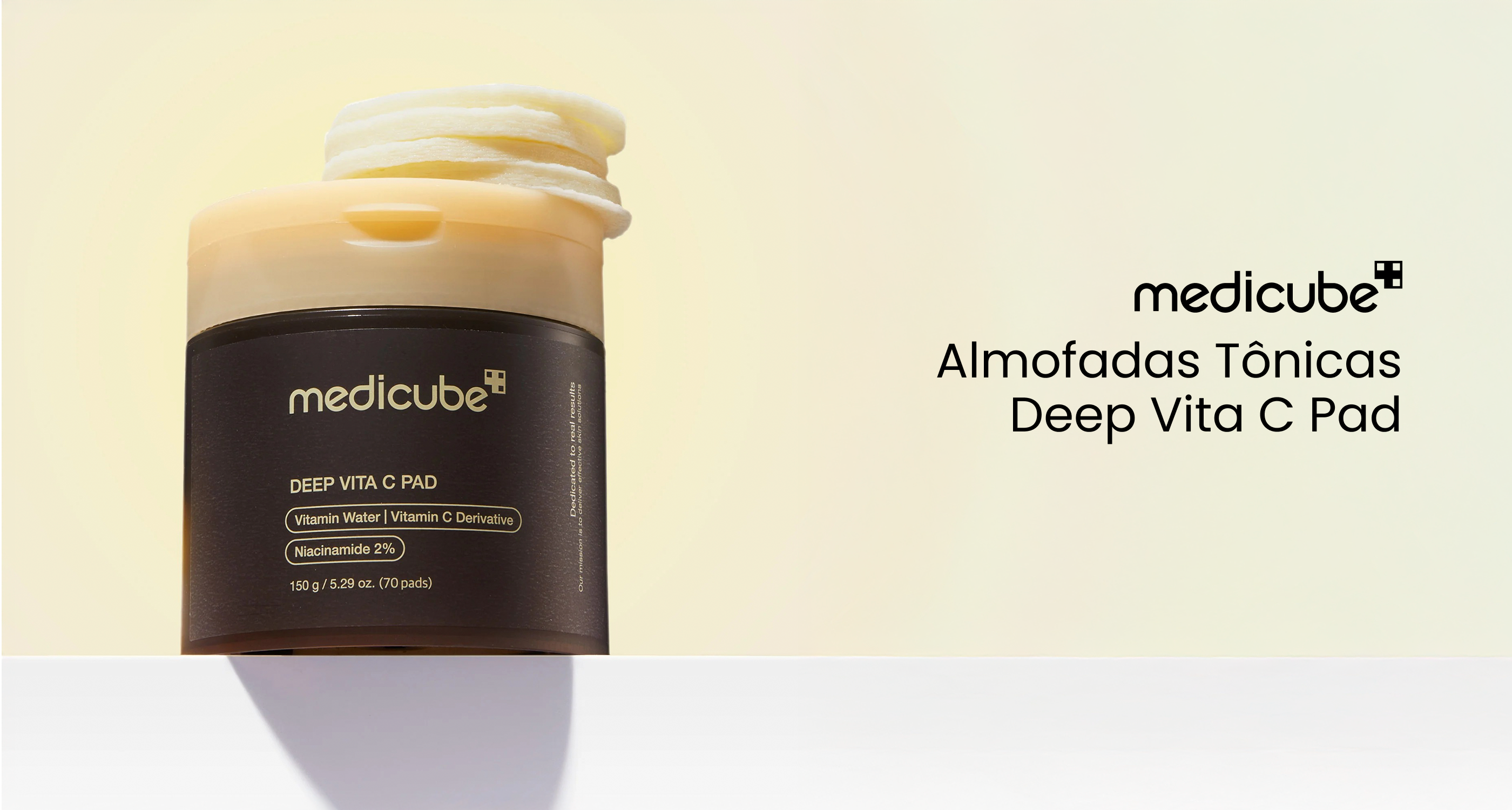 Almofadas Tônicas Deep Vita C Pad | Medicube