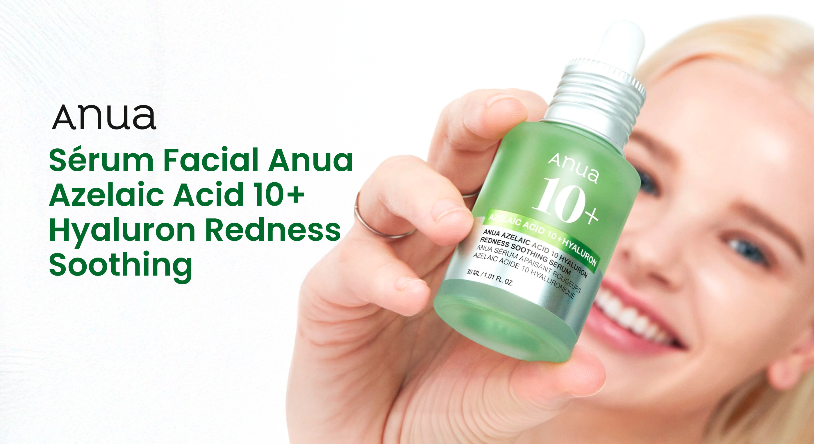 Sérum Facial Anua Azelaic Acid 10+ Hyaluron Redness Soothing