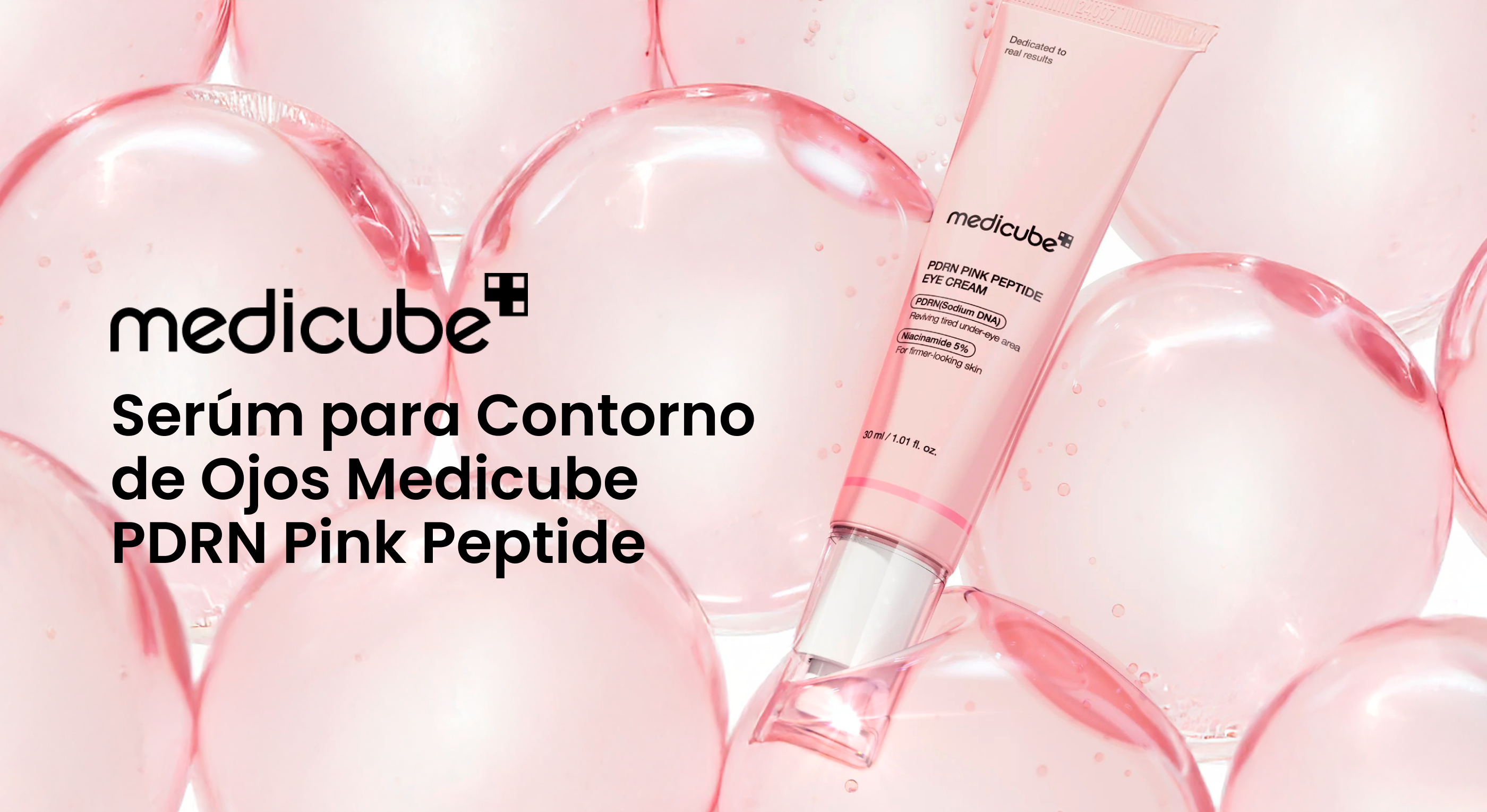 Medicube Serúm para contornode ojos medicube PDRN Pink Peptide