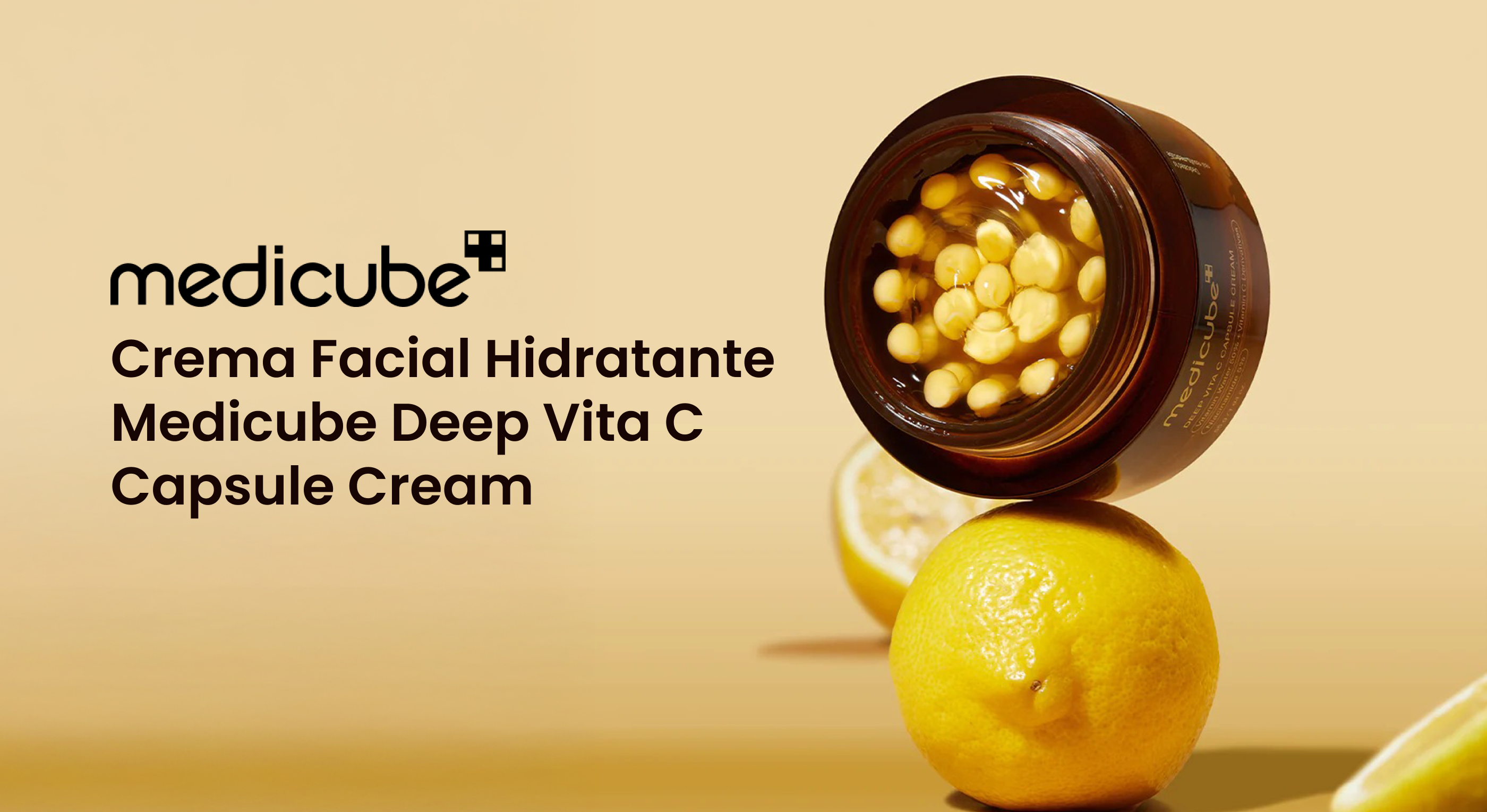 Crema Facial Hidratante Medicube Deep Vita C Capsule Cream