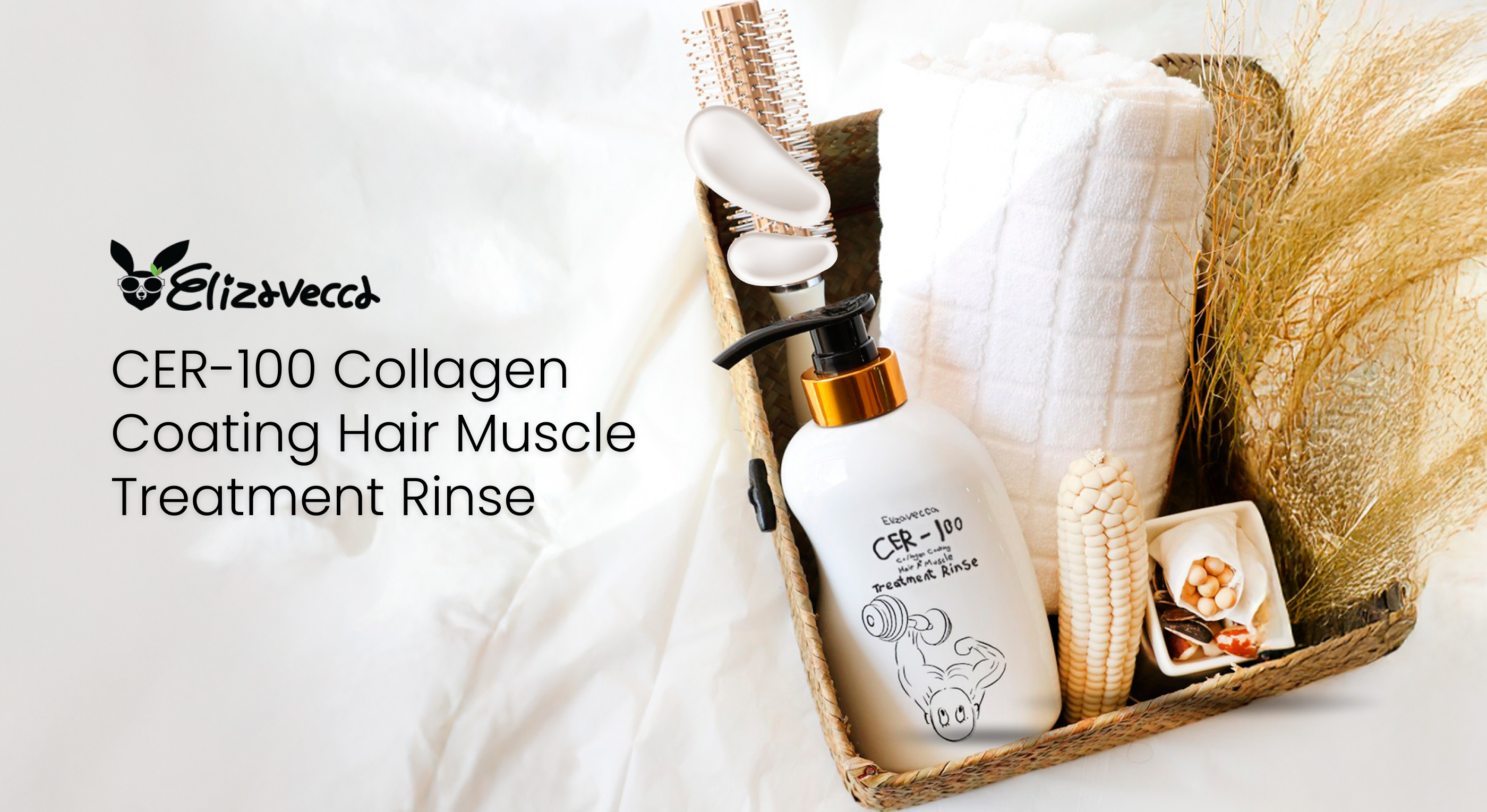 Elizavecca | CER-100 Collagen Coating Hair Muscle Treatment Rinse