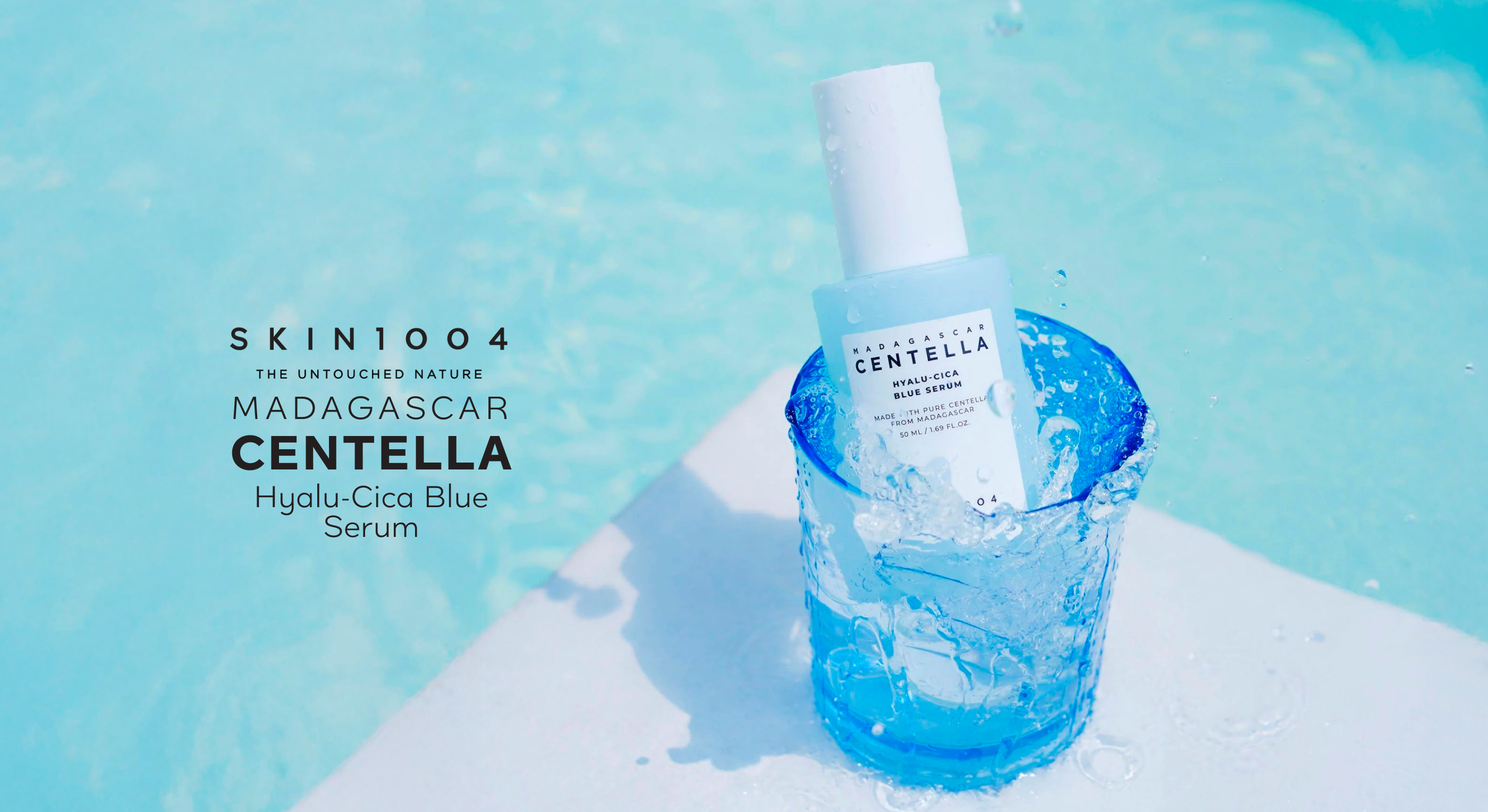 Skin1004 Madagascar Centellla Hyalu-Cica Blue Serum