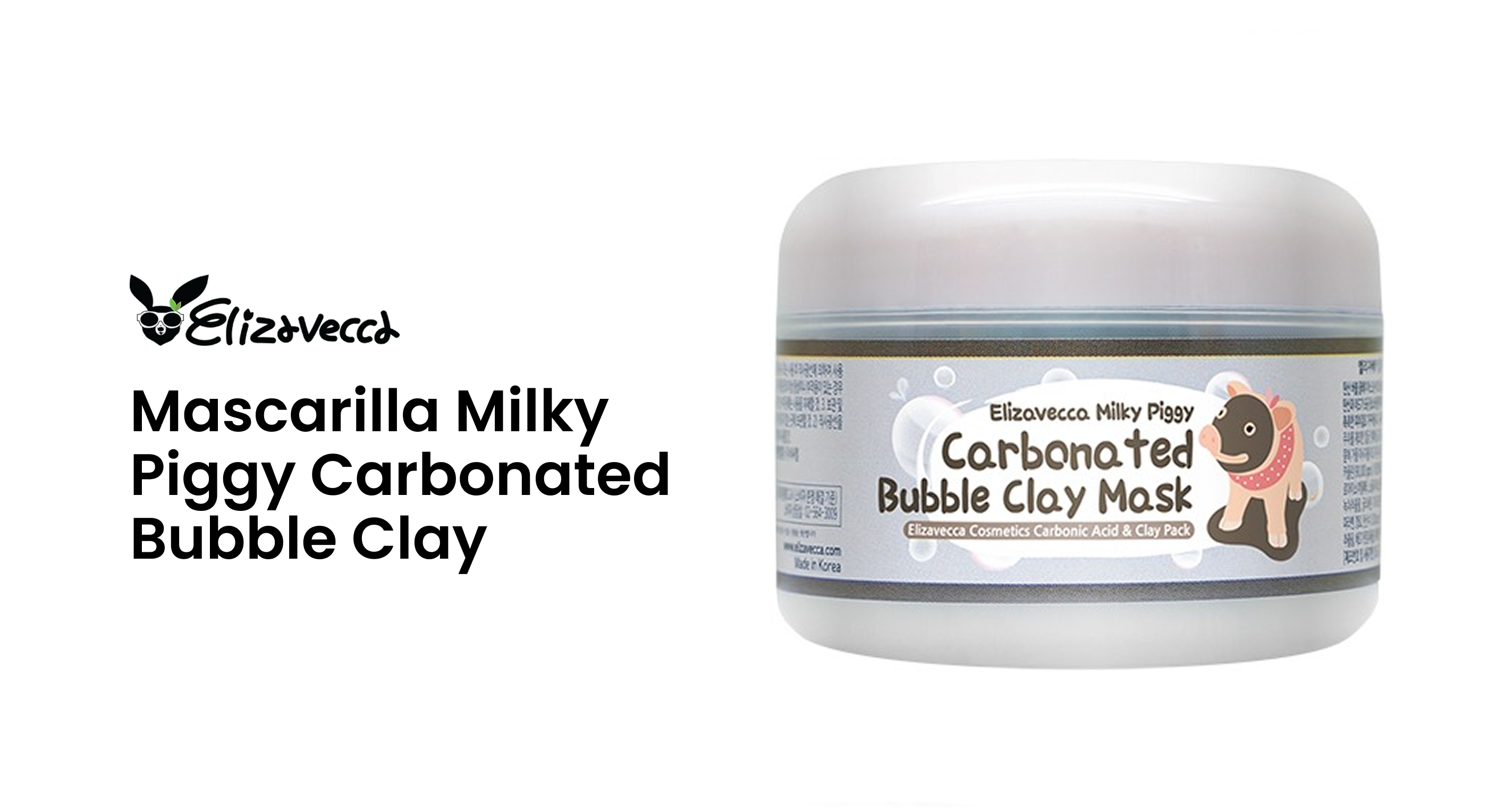 Elizavecca | Mascarilla Milky Piggy Carbonated Bubble Clay