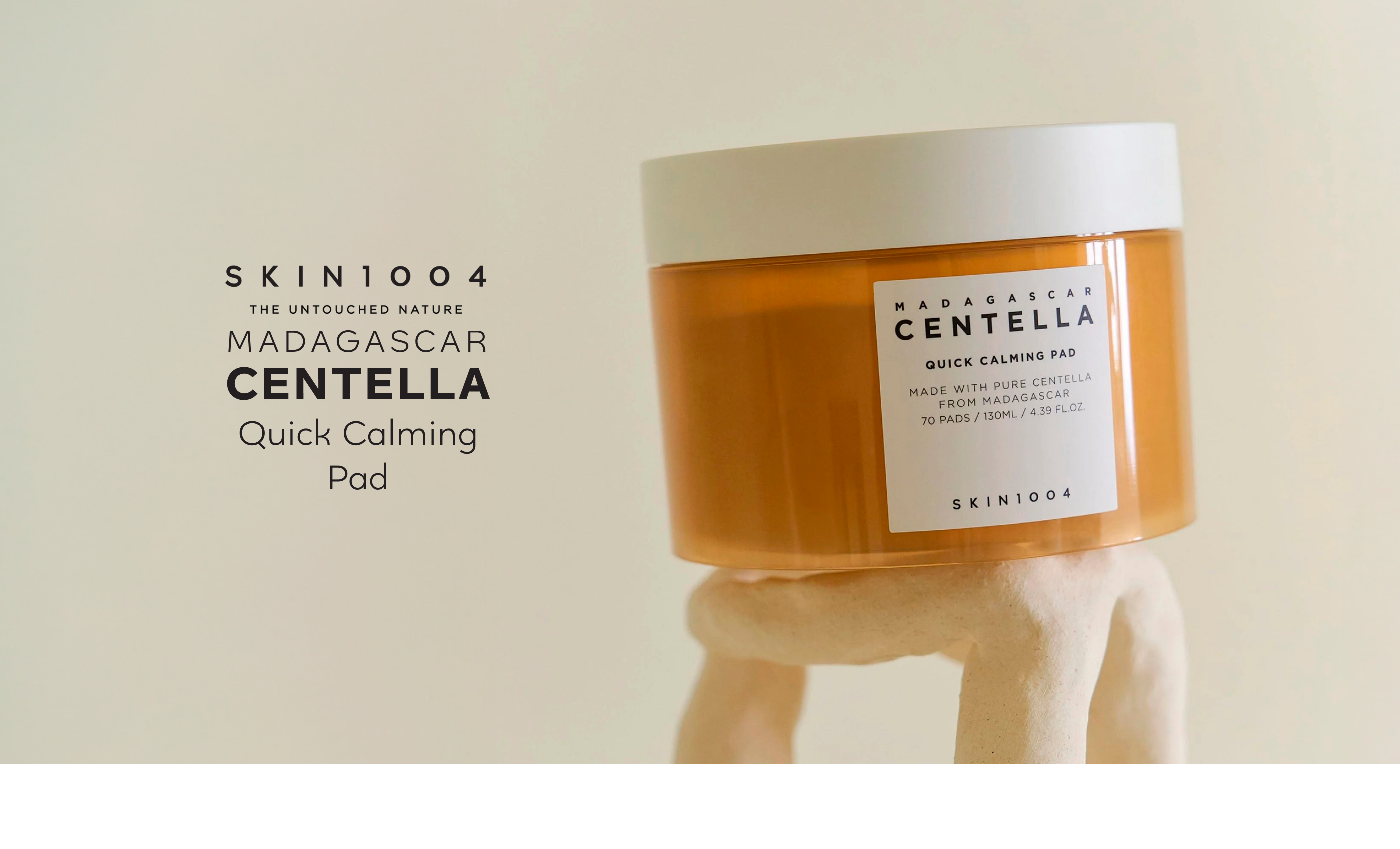 Skin1004 Madagascar Centella Quick Calming Pad