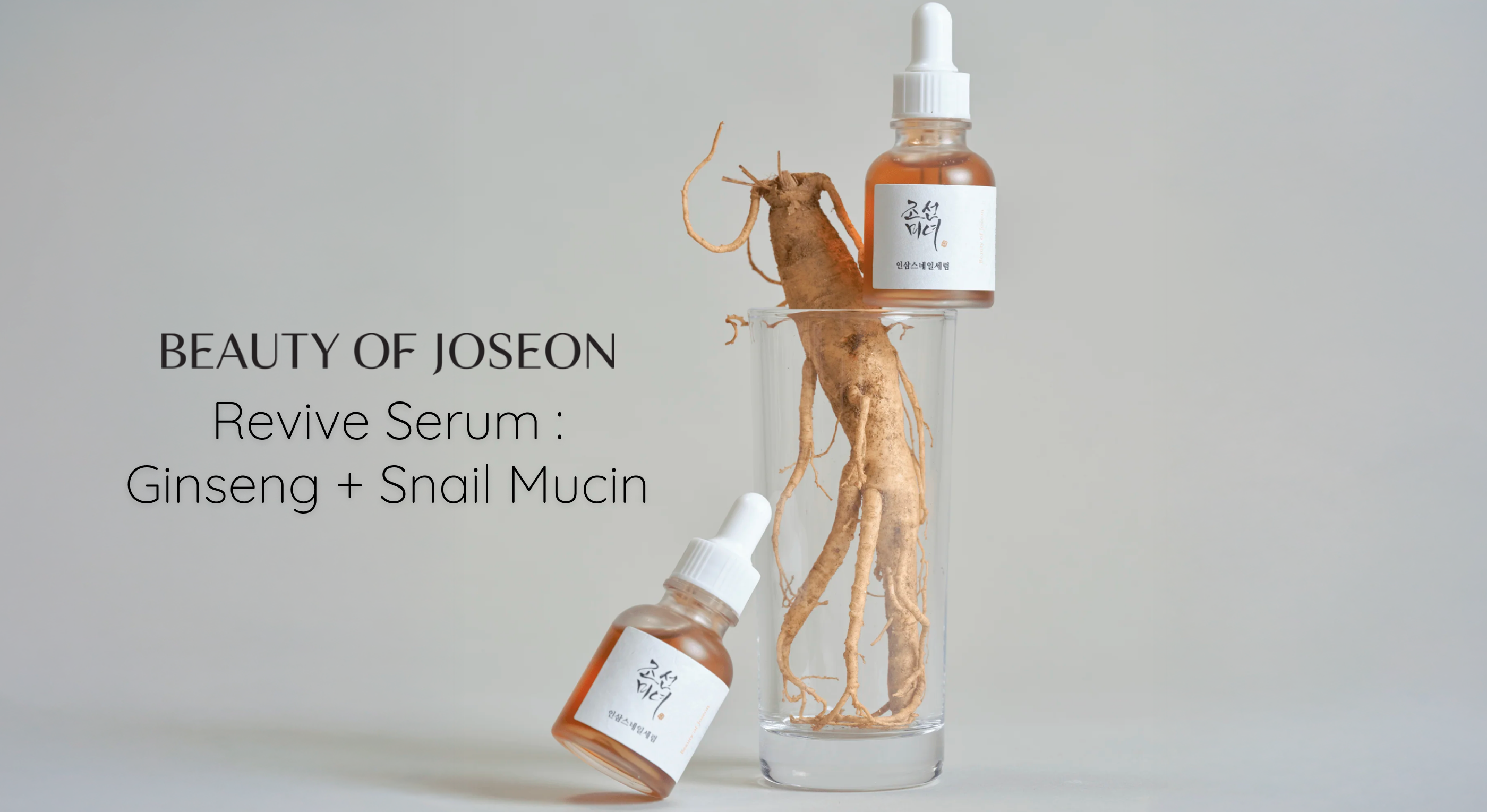 Beauty of Joseon: Revive Serum : Ginseng + Snail Mucin