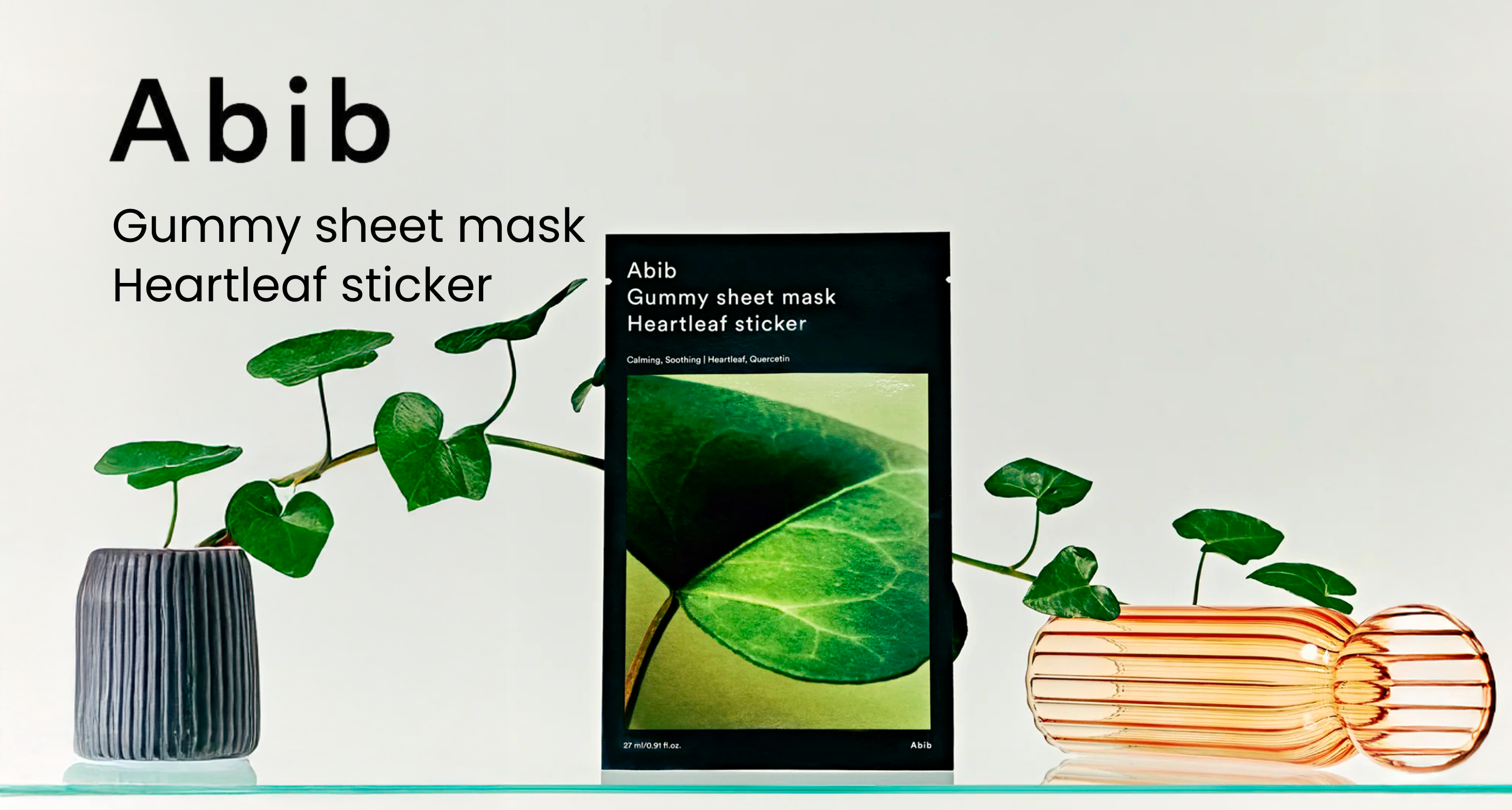Abib | Gummy sheet mask Heartleaf sticker