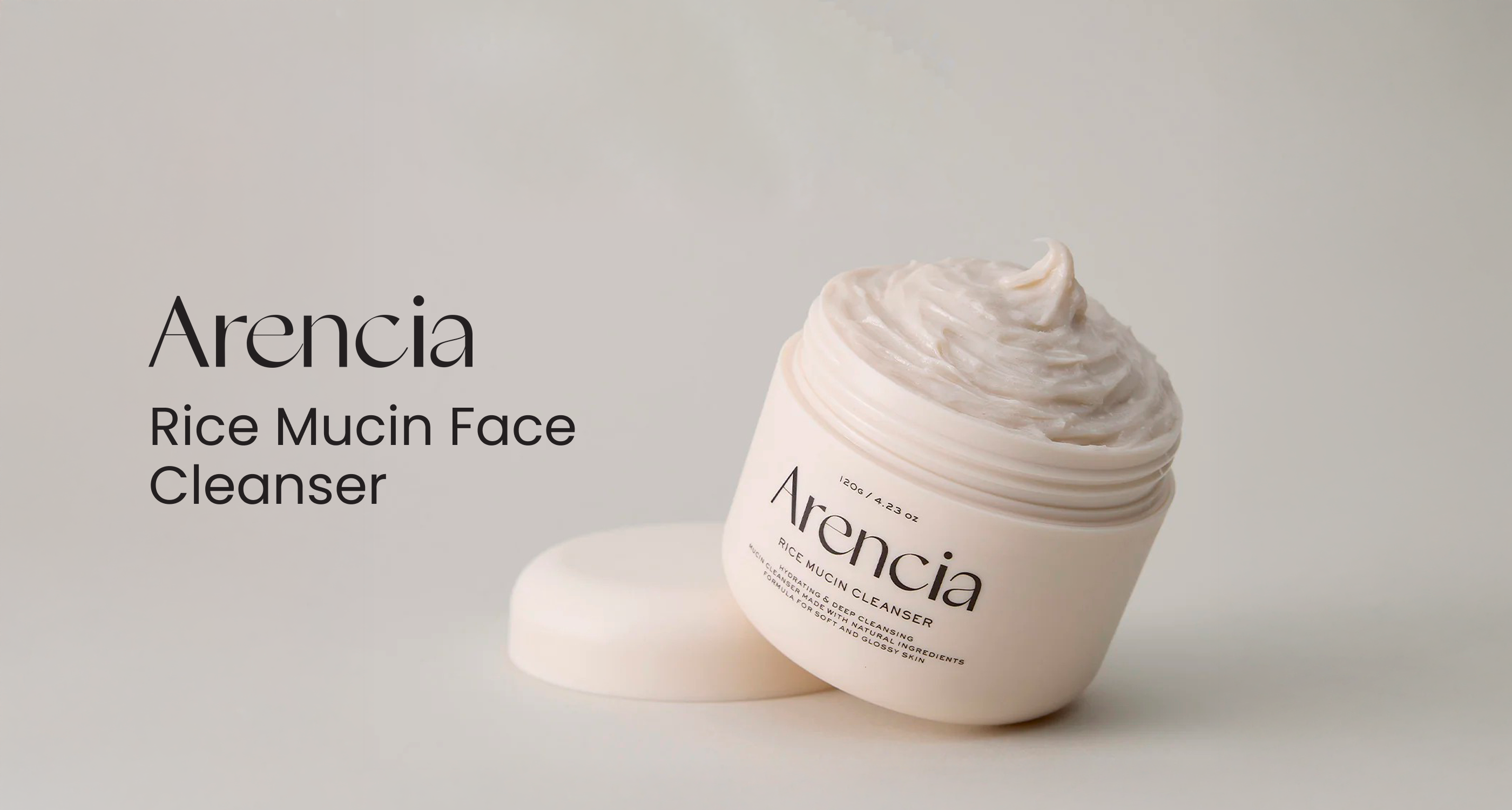 Arencia | Rice Mucin Face Cleanser
