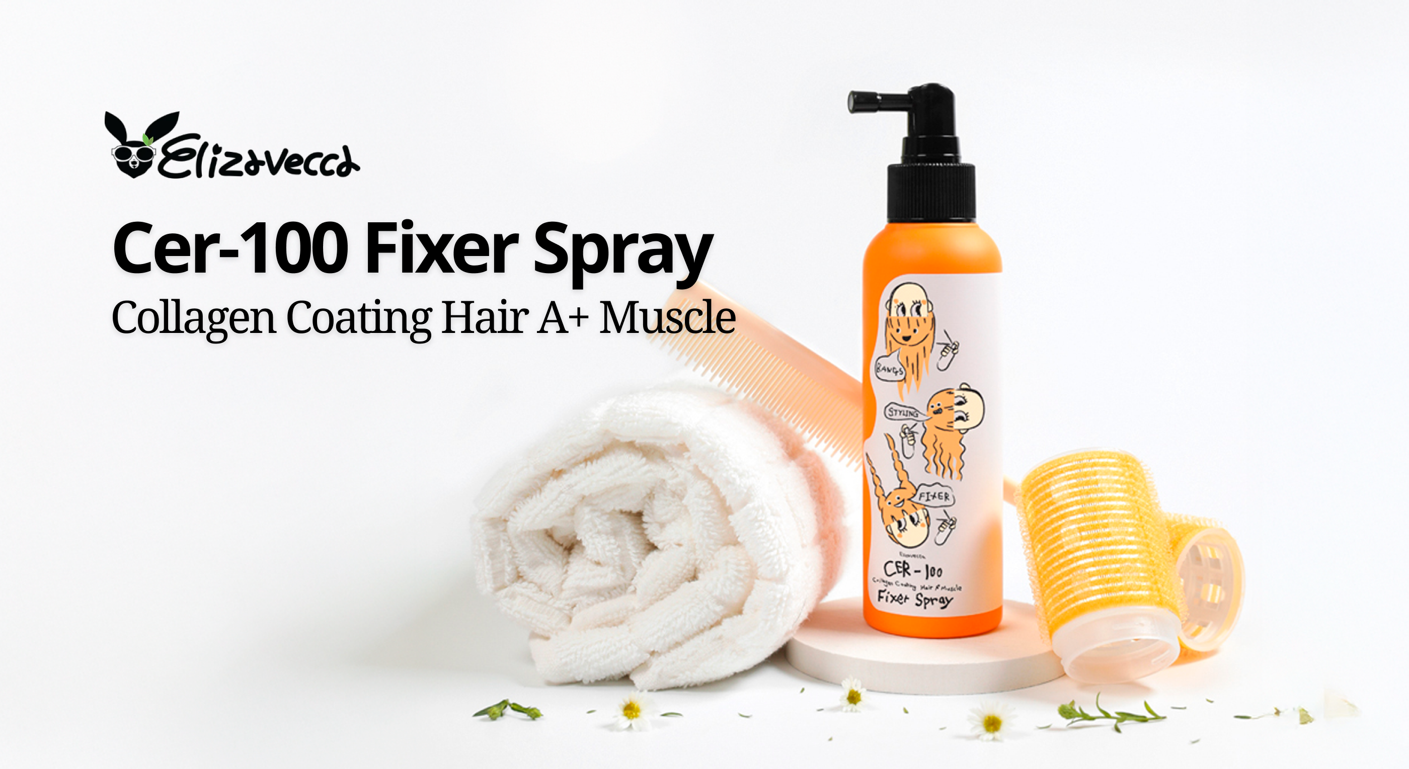 Elizavecca | Cer-100 Fixer Spray Collagen Coating Hair A+ Muscle