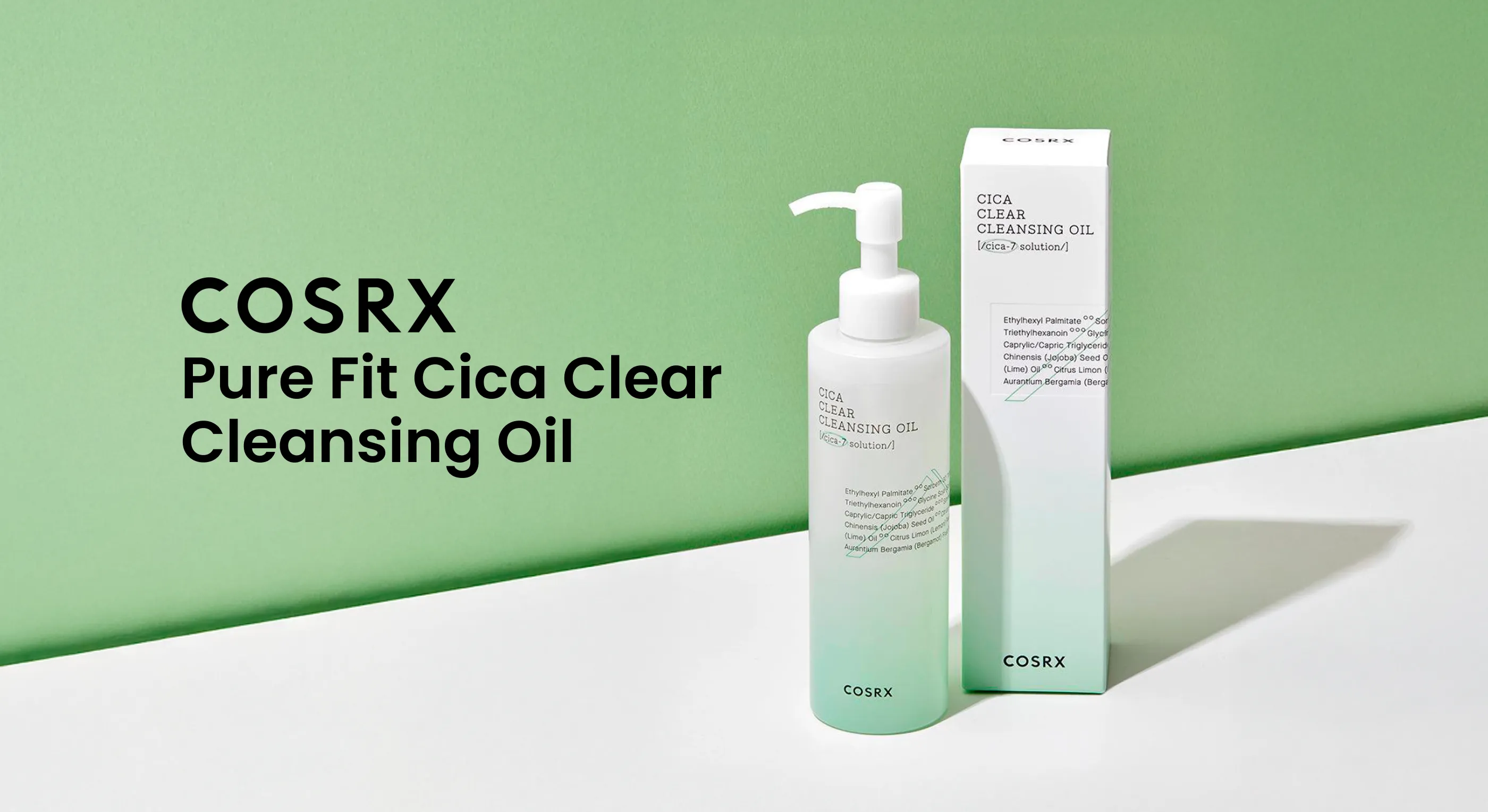 COSRX | Pure Fit Cica Clear Cleansing Oil