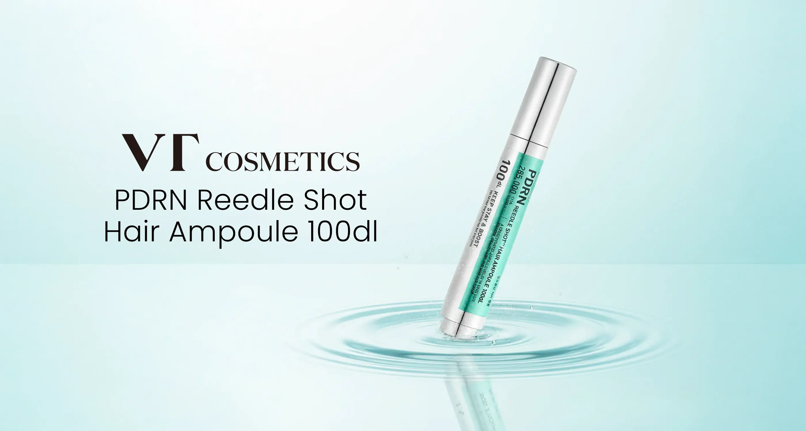 VT Cosmetics | PDRN Reedle Shot Hair Ampoule 100dl