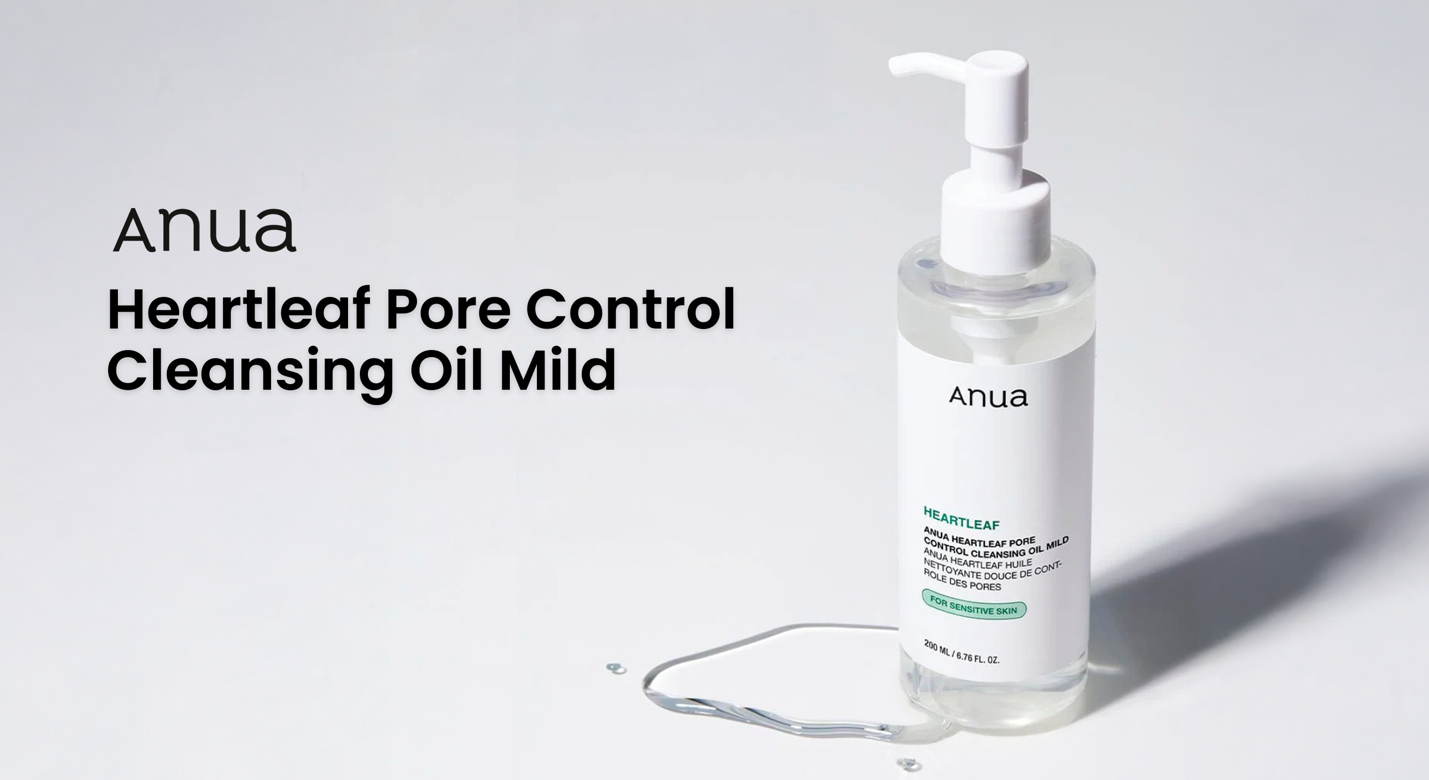 Anua Heartleaf Pore Control Cleansing Oil Mild