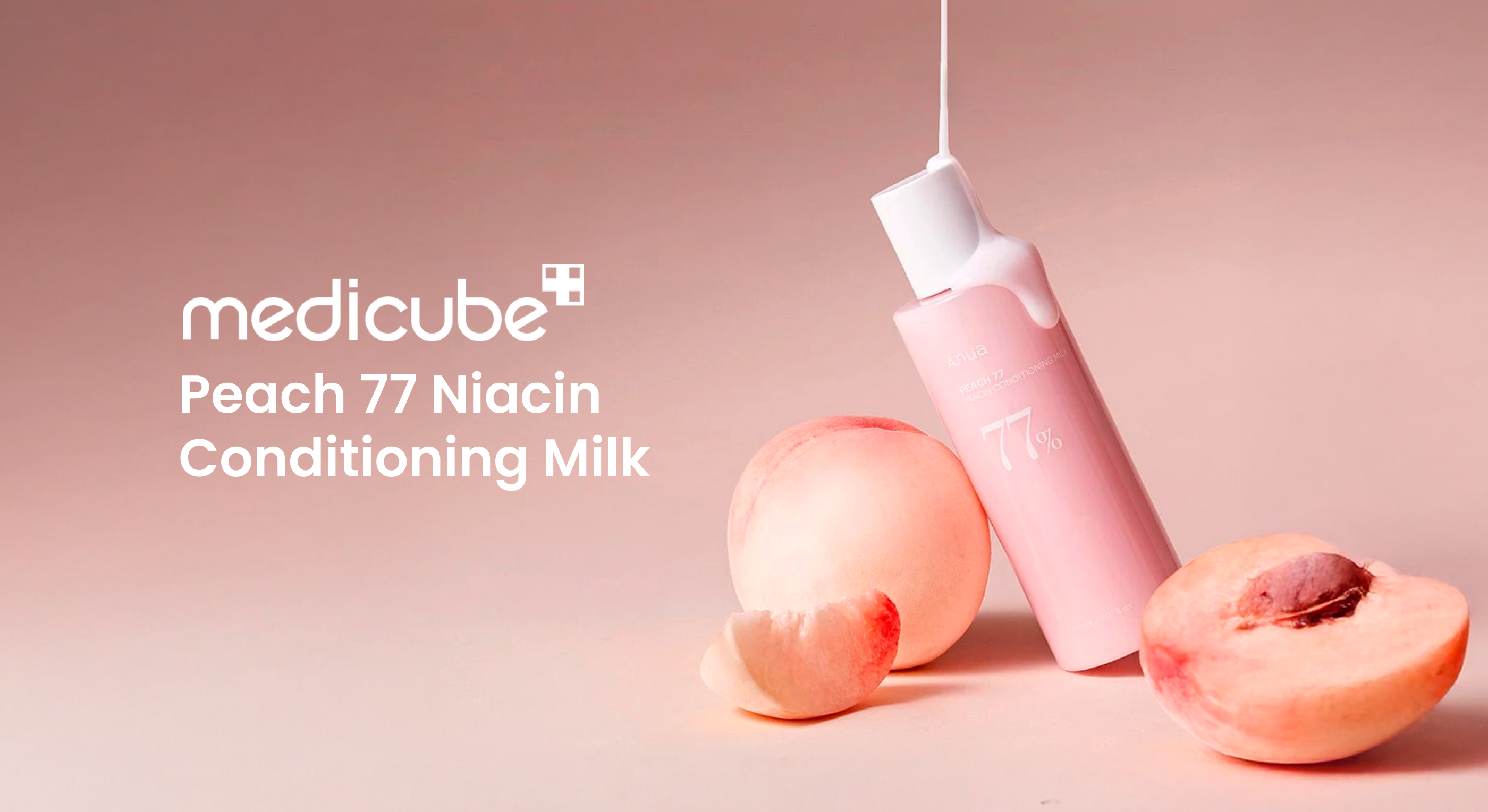 Medicube Peach 77 Niacin Conditioning Milk
