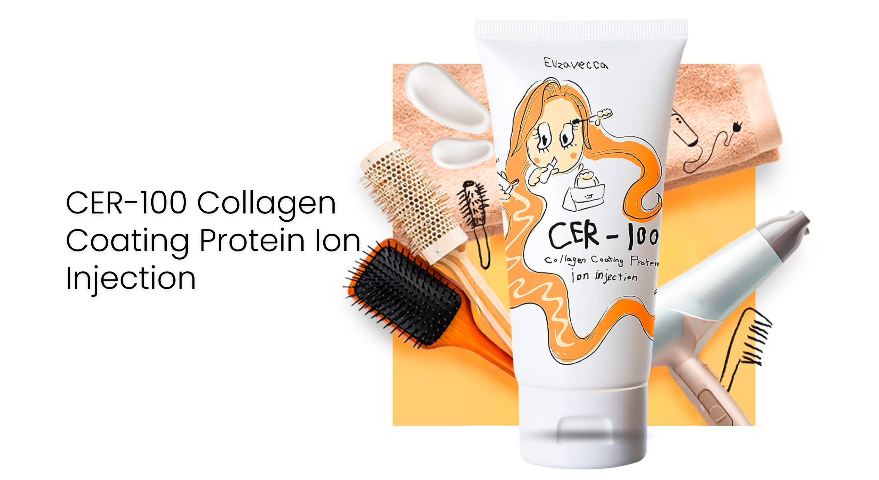 Elizavecca | CER-100 Collagen Coating Protein Ion Injection