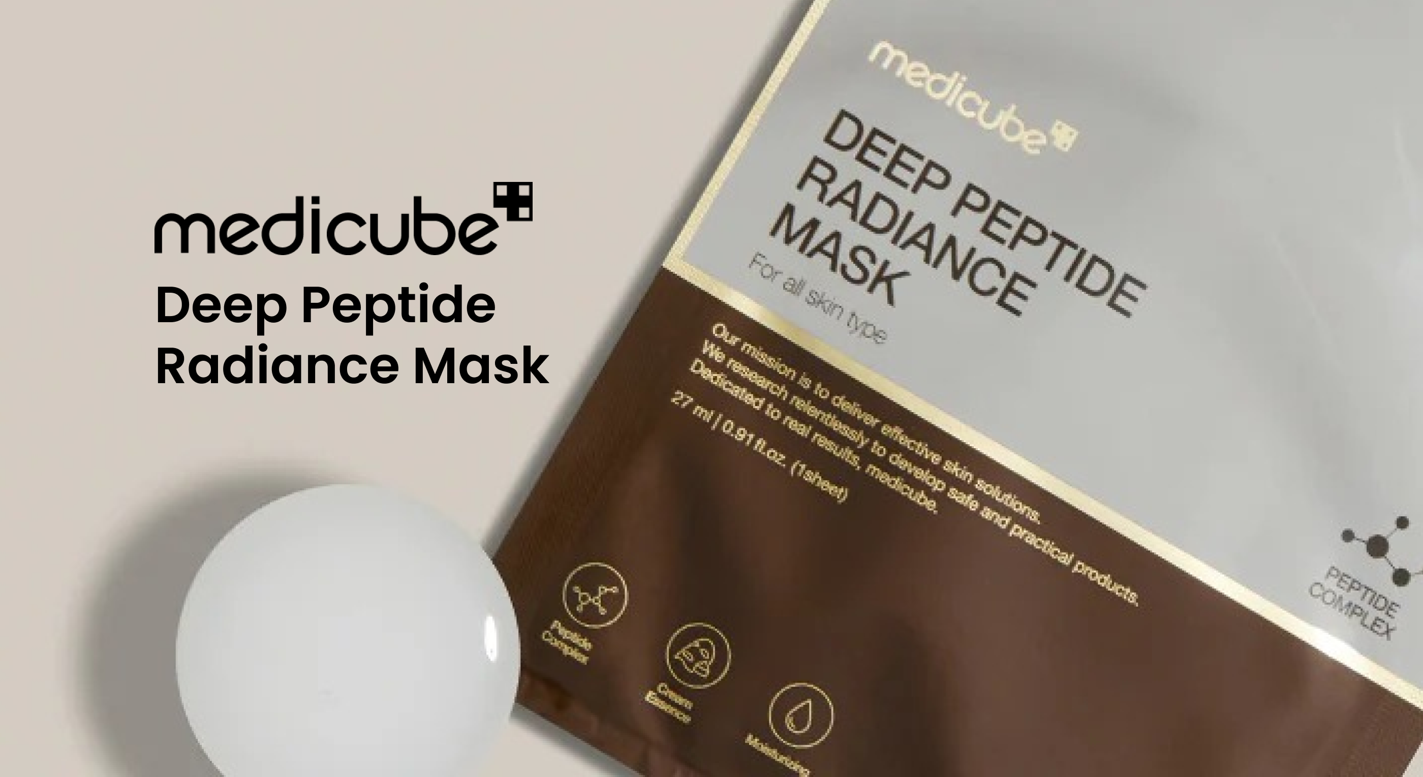 Medicube | Deep Peptide Radiance Mask