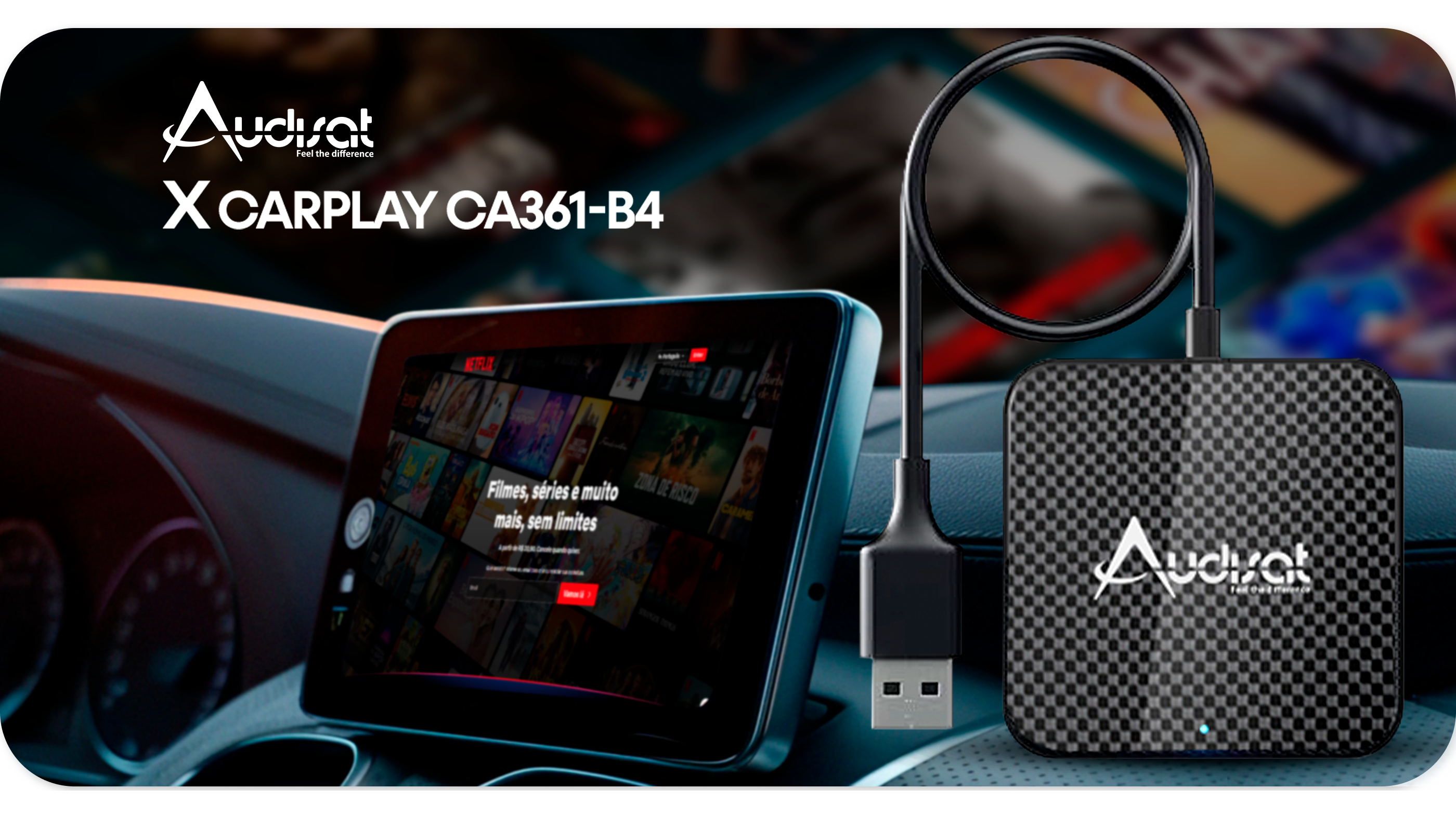 XCarplay CA361-BA | Diversión Inteligente en Cada Trayecto