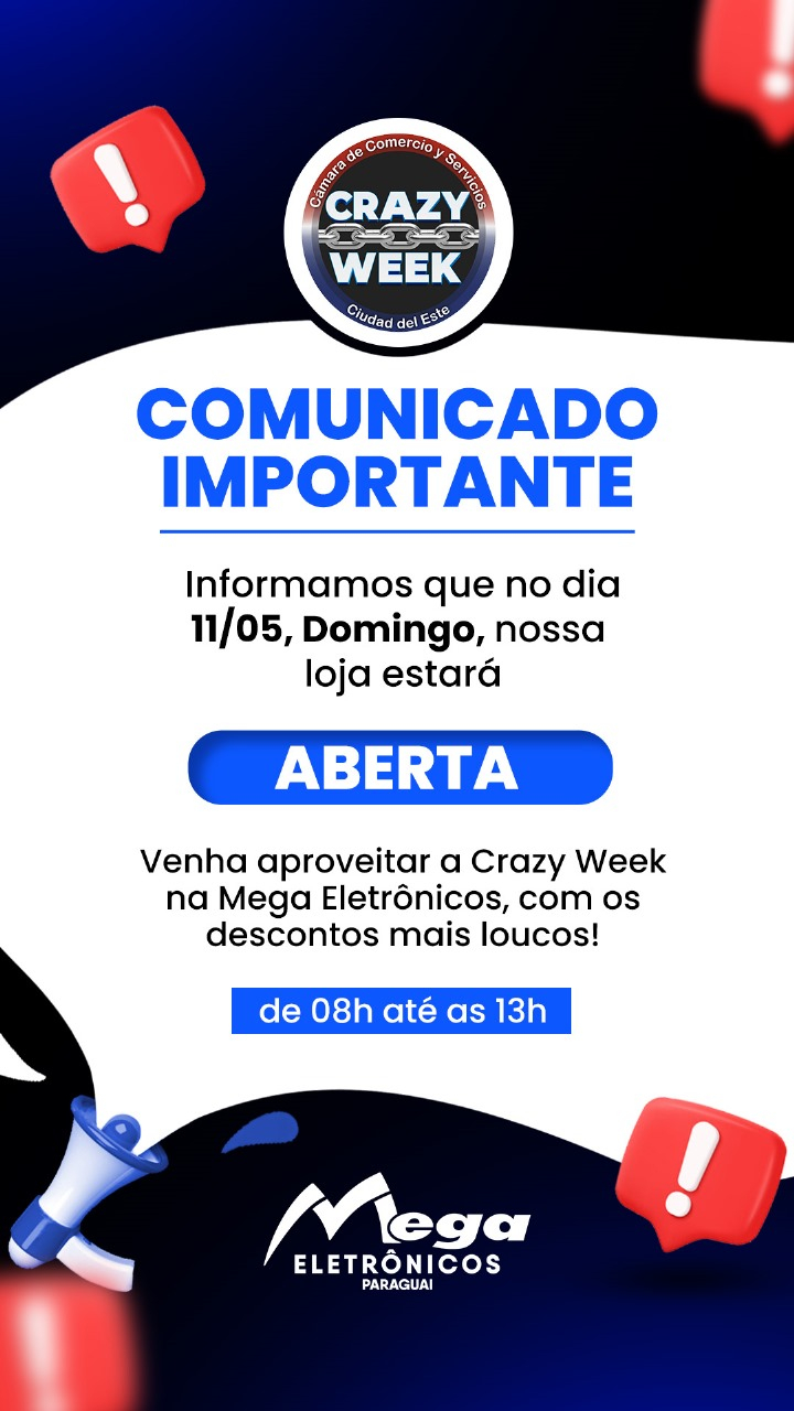 Pop up - Crazy Week BR
