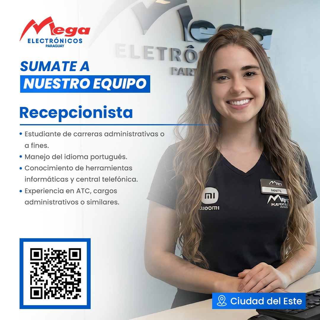 Recepcionista PY