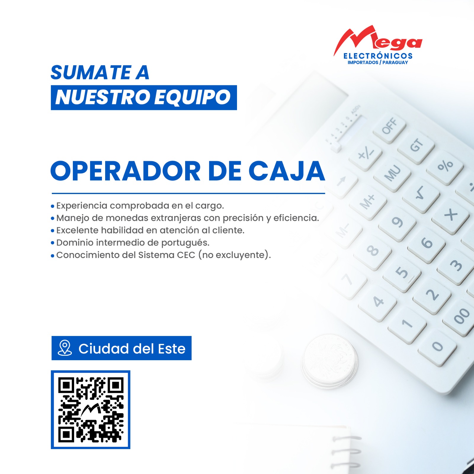 Operador de caja
