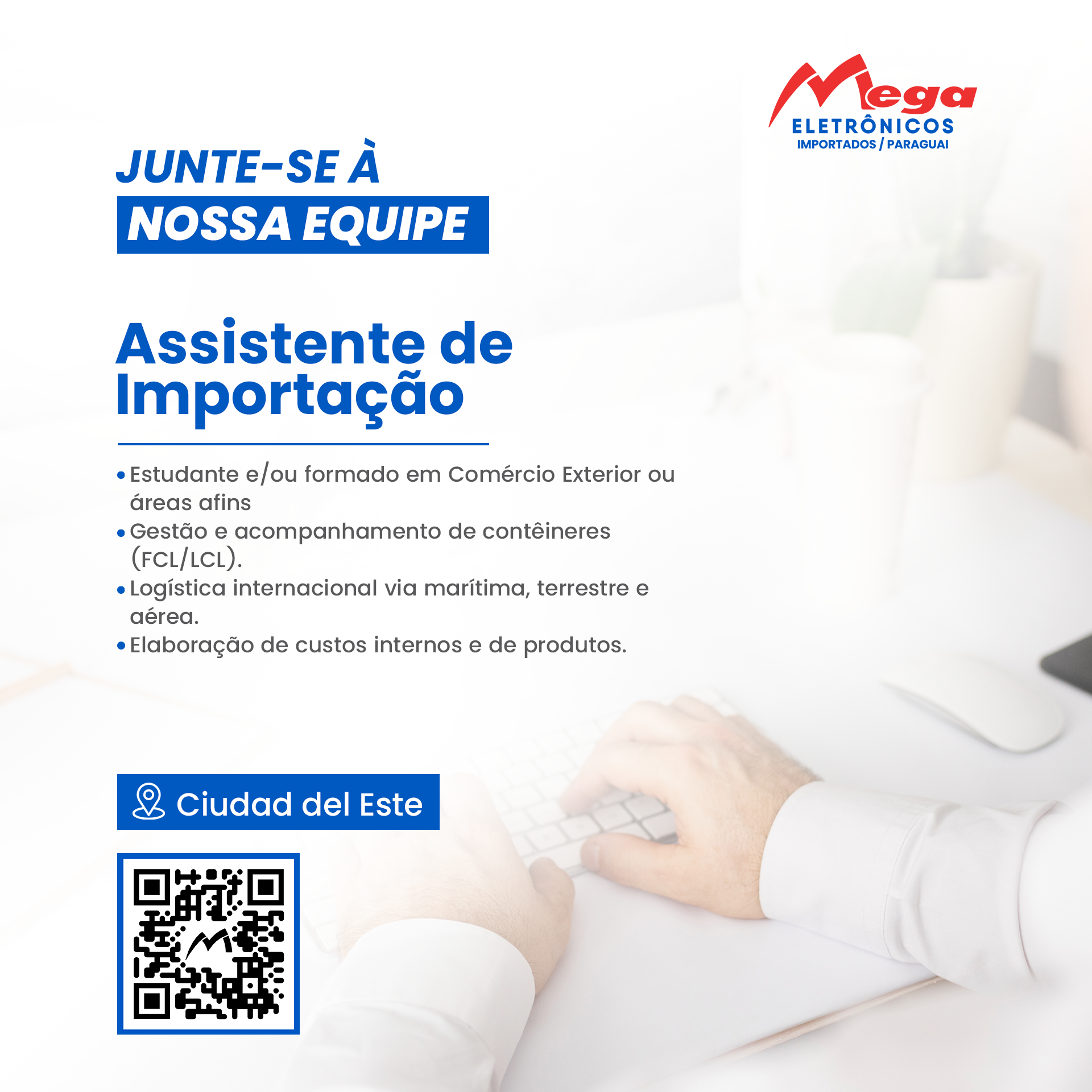 Auxiliar de Importación BR