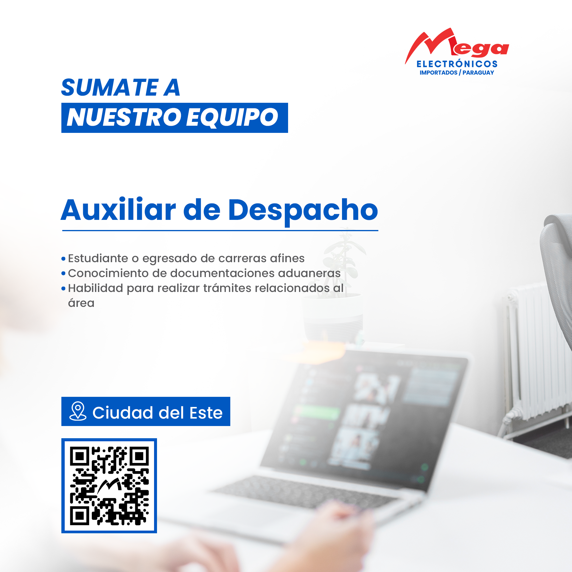Auxiliar de despacho PY