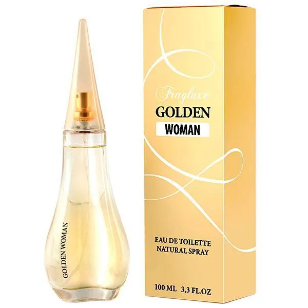 PERFUME FEMININO FRAGLUXE GOLDEN WOMAN EDT 100ML (220680)