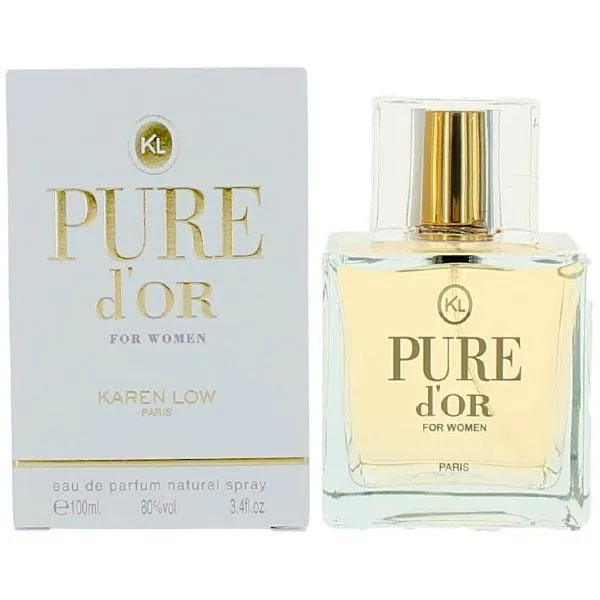 PERFUME FEMININO GEPARLYS KAREN LOW PURE D'OR EDP 100ML (407283)