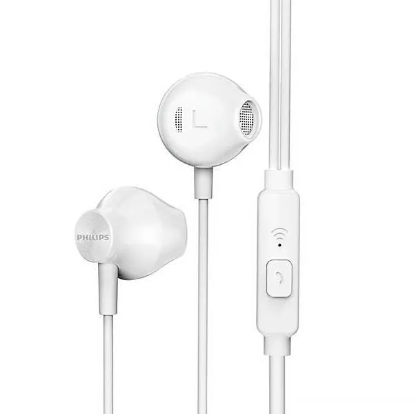 FONE PHILIPS TAUE101WT C/MICROFONE PEQUENO BRANCO SG