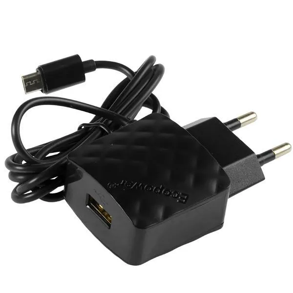 Cargador USB Ecopower EP-7070 Bivolt - Negro