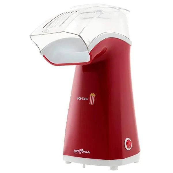 PIPOQUEIRA BRITANIA POP TIME 1200WATTS 220V/50/60HZ VERMELHO