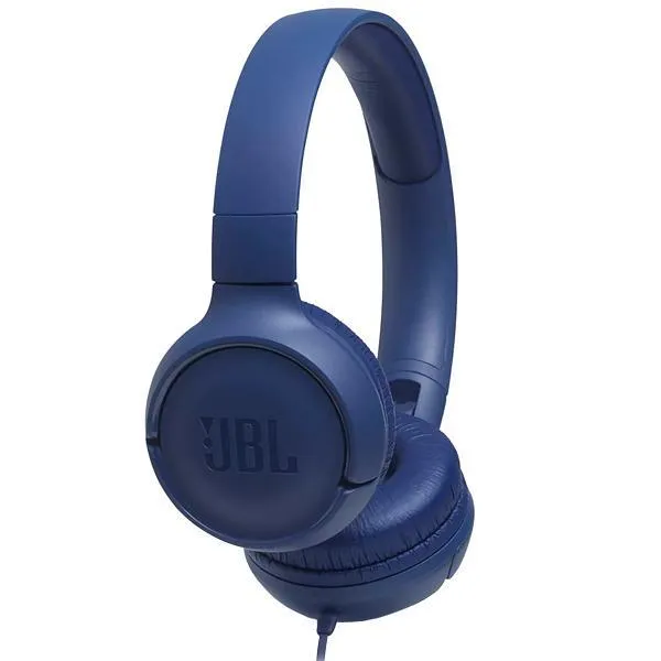 Auriculares JBL TUNE500 con Micrófono y Cable de 1.18 Metros - Azul