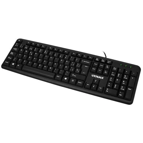 TECLADO SATELLITE AK-910 USB ESPANHOL PRETO