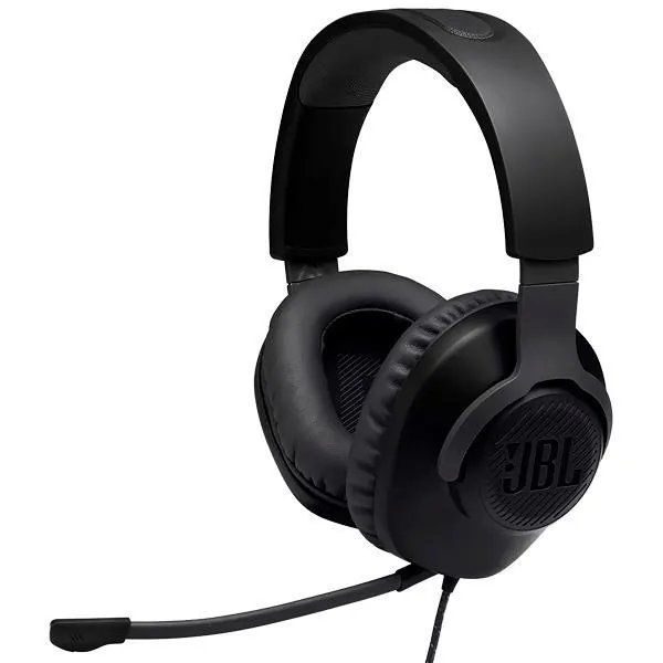 FONE JBL QUANTUM 100 GAMING C/MICROFONE ARCO PRETO