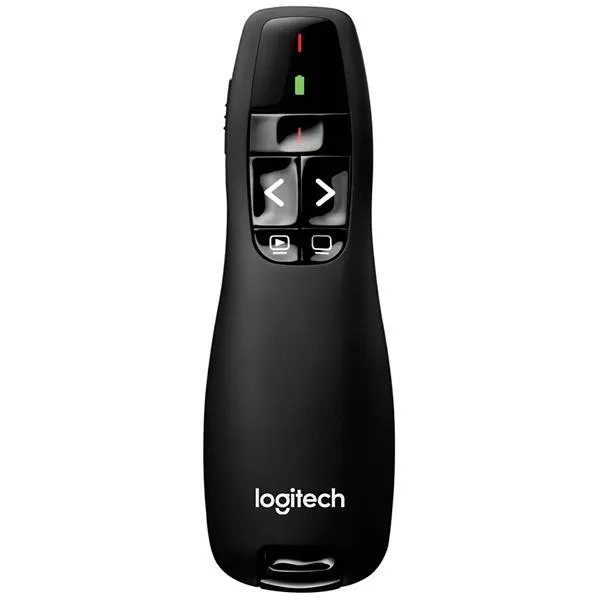 Presentador Wireless a Láser Logitech R400 - Negro