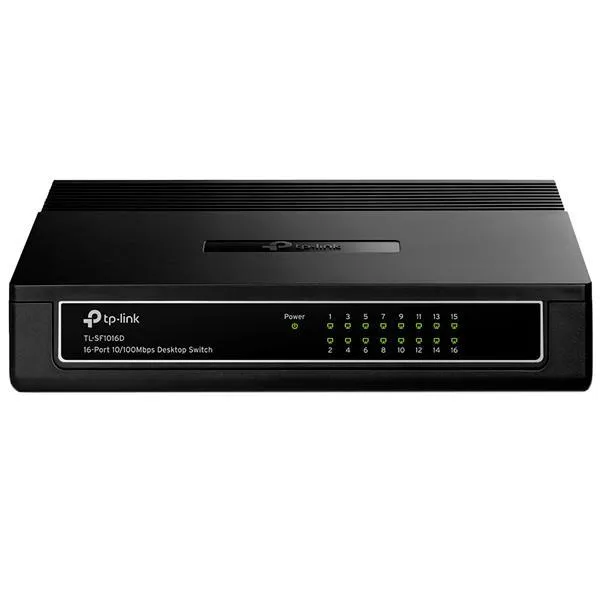 SWITCH TP-LINK TL-SF1016D 16PORTAS 10/100MBPS ANATEL PRETO