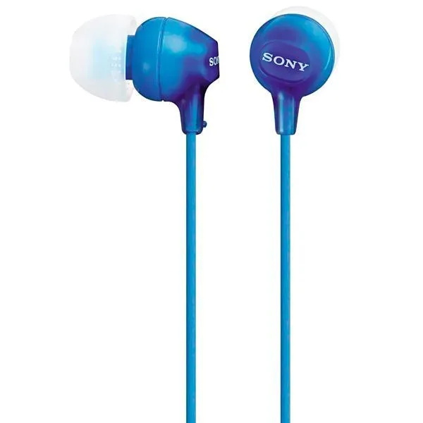 FONE SONY MDR-EX15LPLIZ PEQUENO AZUL
