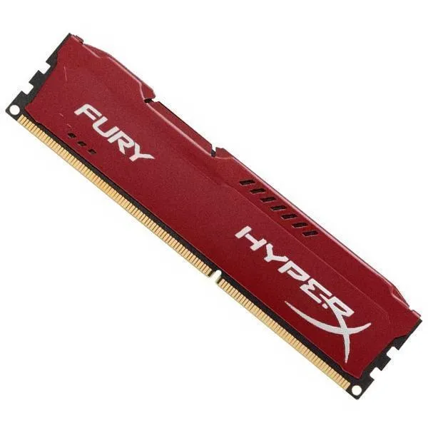 MEMORIA PC HYPERX DDR3 1600 8G HX316C10FR VERMELHO