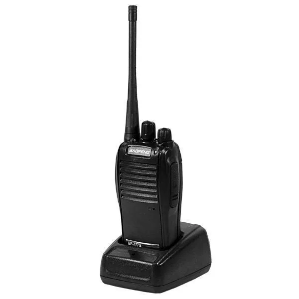Walkie Talkie Baofeng BF-777S Até 4Km Bateria 1500mAh / Até 16 Canais - Preto