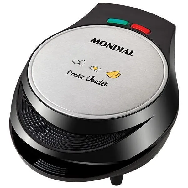 OMELETEIRA MONDIAL OM01 PRATIC OMELET 220V/50/60HZ PRETO/SILVER