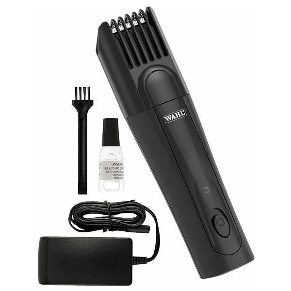 BARBEADOR WAHL 1030-0402 BARBER TRIM RECARREGAVEL 2V PRETO
