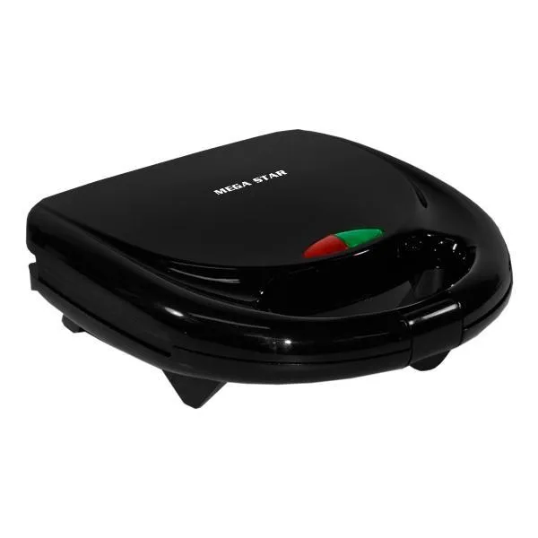 SANDUICHEIRA MEGASTAR TX8828A 800WATTS 220V/50/60HZ PRETO