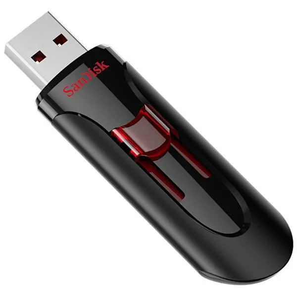 Pen Drive de 128GB SanDisk Cruzer Glide SDCZ600-128G-G35 USB 3.0 - Negro